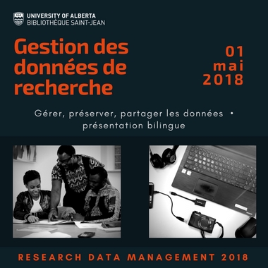 Gestion des données de recherche