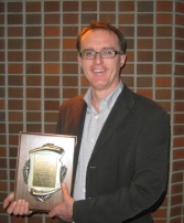 Dr. Milton Schlosser, 2007 Teaching Faculty Award for Support of Information Literacy winner